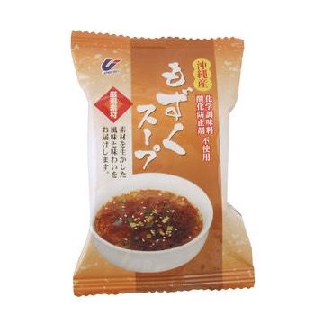 沖縄産もずくスープ